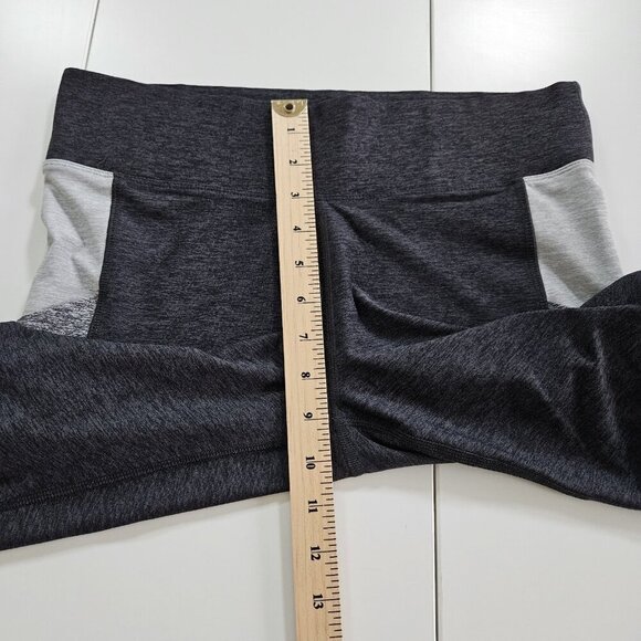 PINK Victoria's Secret Ultimate Leggings Womens M Heathered Gray Pockets Stretch - Picture 6 of 13